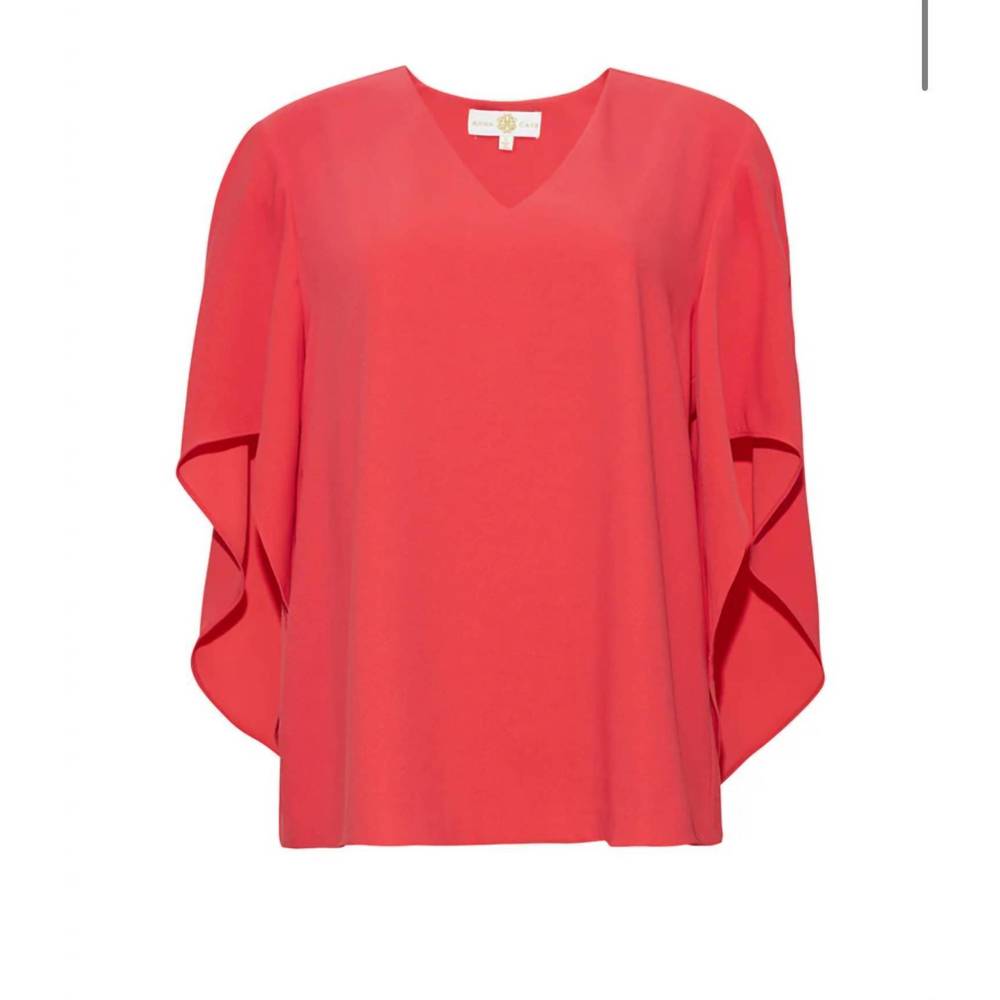 NEW ANNA CATE nina blouse in tea berry